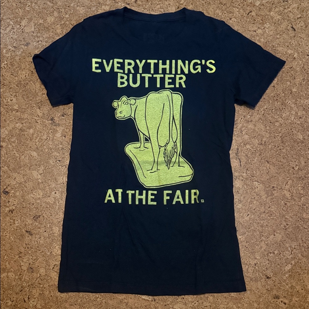 Raygun Iowa state fair Navy Blue T-Shirt